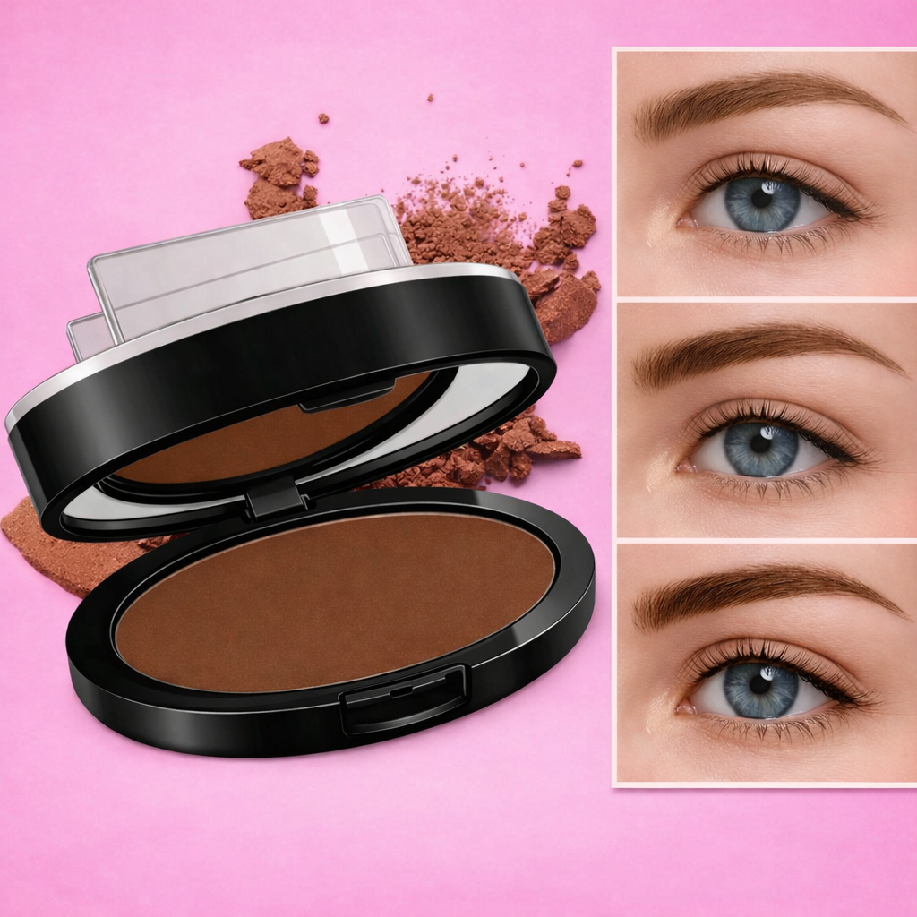 Eyebrow powder stamp
