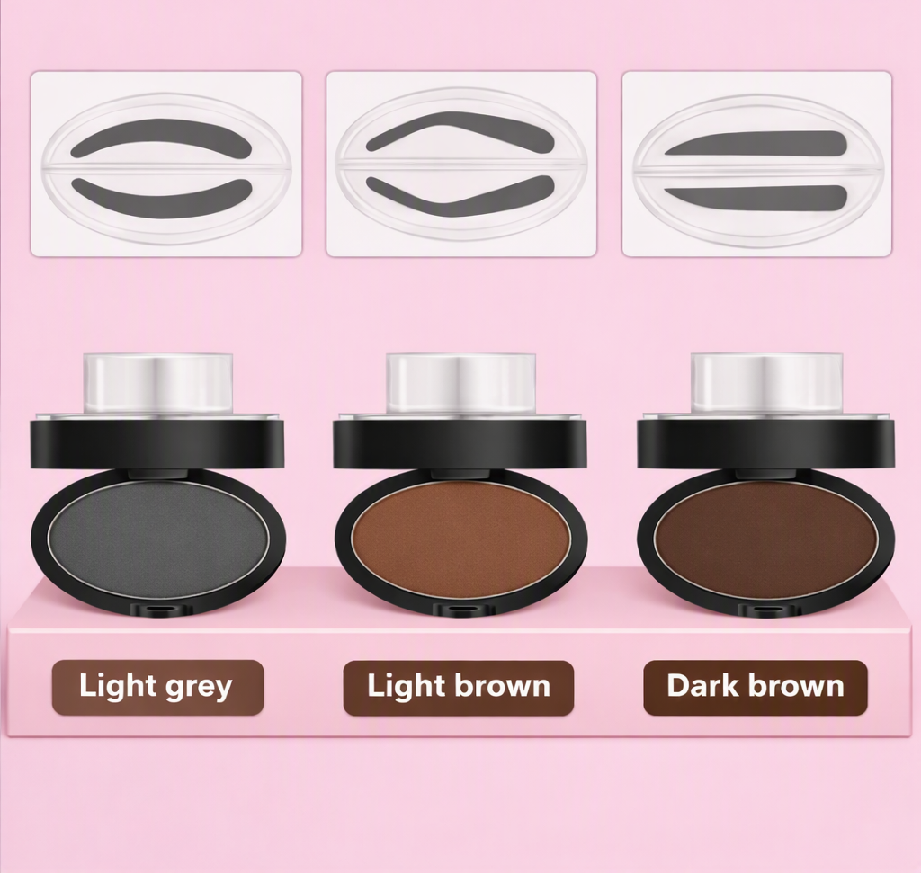 Eyebrow powder stamp